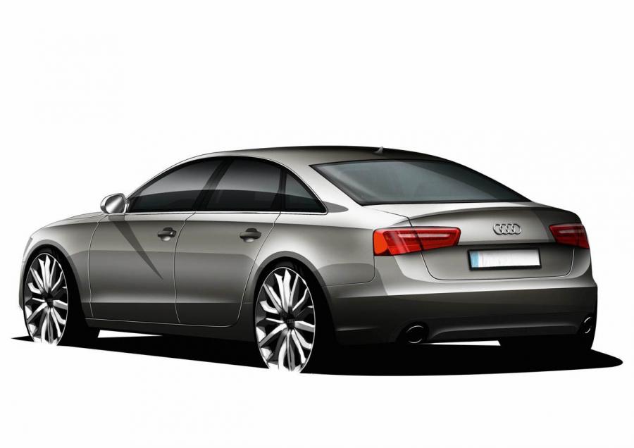 Эскиз Audi A6 3.0T S-Line Sedan (4G, C7) 2011 года  (WW) (фото 94 из 115)
